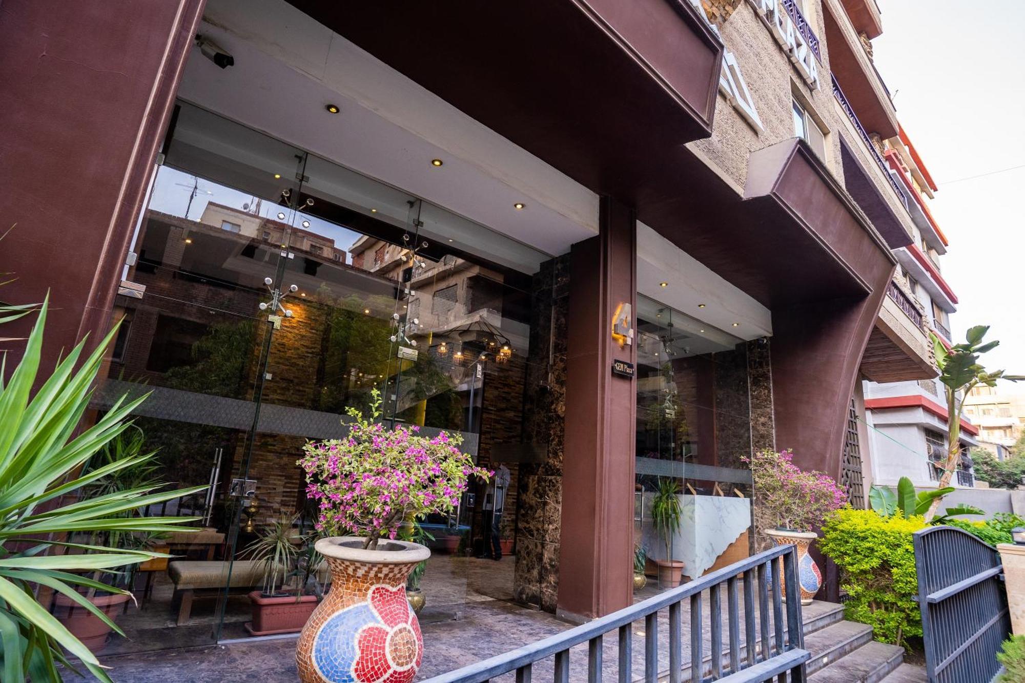 Hotel Pyramids Gem Plaza Kafret el-Gabal Esterno foto